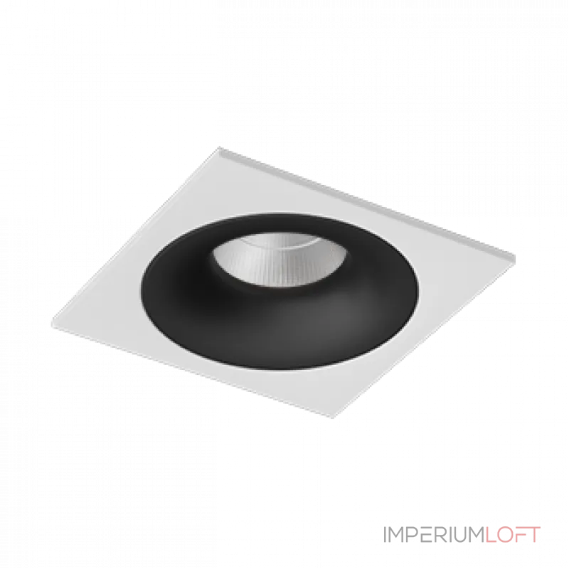 Встраиваемый светодиодный светильник LeDron LOFT LOFT SQ White-Black 4000K