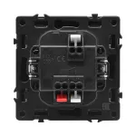 Одноклавишный проходной переключатель с LED-подсветкой LeDron 1 Gang 2 Way LED Gold
