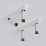 Потолочный светодиодный светильник LeDron SAGITONY SAGITONY E2 S40 Wooden White