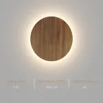 Настенный светодиодный светильник LeDron 8663 8663L Wooden White