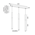 Подвесной светильник LeDron SAGITONY E T40 Wooden E3 T40 Wooden 200 Wh