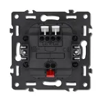 Двухклавишный жалюзийный выключатель LeDron 2 Gang Curtain Switch Gold от ImperiumLoft