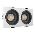 Встраиваемый светодиодный светильник LeDron LEVEL LEVEL SQ2 White-Black 4000K