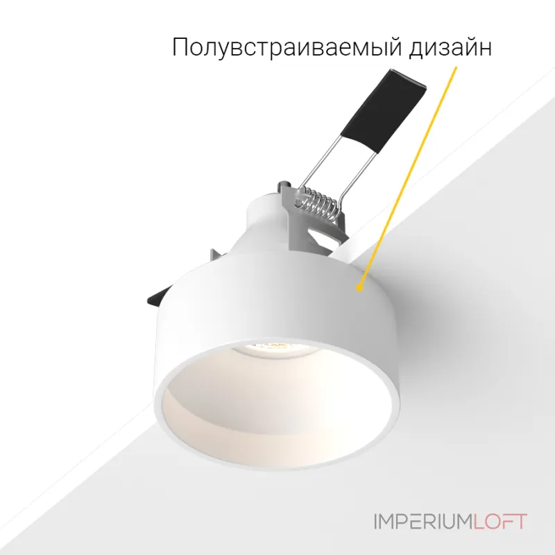 Встраиваемый светильник под сменную лампу LeDron KEA KEA GU10 White Встраиваемый светильник под сменную лампу LeDron KEA KEA GU10 White