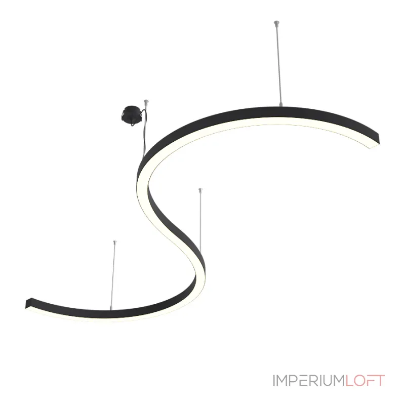 Подвесной светильник LeDron LED SNAKE LED SNAKE Mini Black 4000K