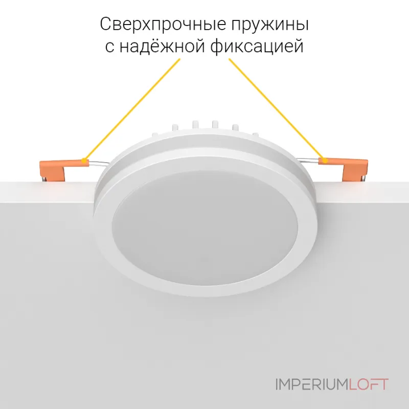 Встраиваемый светодиодный светильник LeDron LIP0906-5W-Y4000K White Triac Dim Встраиваемый светодиодный светильник LeDron LIP0906-5W-Y4000K White Triac Dim