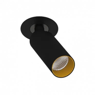 Встраиваемый поворотный светодиодный светильник LeDron SAGITONY SAGITONY R BASIC S40 B-Gl