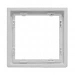 Рамка на 1 пост для розеток и выключателей LeDron 1 Frame PC White
