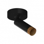Потолочный светодиодный светильник LeDron SAGITONY SAGITONY R1 S40 Dim Wooden Black