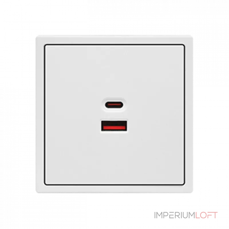 USB зарядное устройство типа A+С LeDron USB Socket A+C 65W White USB зарядное устройство типа A+С LeDron USB Socket A+C 65W White