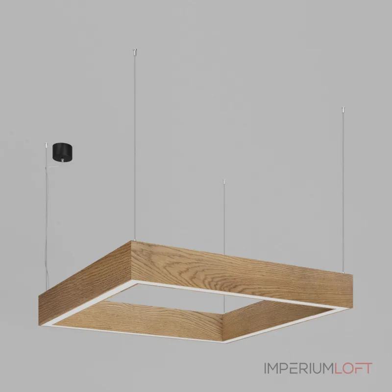Подвесной светильник LeDron KVADRO HL Wooden KVADRO HL 525х1025 3K Bl