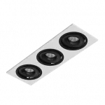 Встраиваемый поворотный светодиодный светильник LeDron MJ1006 MJ1006 SQ3 White-Black