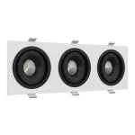 Встраиваемый поворотный светодиодный светильник LeDron MJ1006 MJ1006 SQ3 White-Black