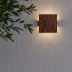 Встраиваемый светодиодный светильник для стен и ступеней LeDron ODL043 Wooden от ImperiumLoft