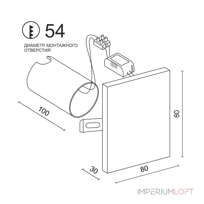 Встраиваемый светодиодный светильник для стен и ступеней LeDron ODL043 Wooden от ImperiumLoft Встраиваемый светодиодный светильник для стен и ступеней LeDron ODL043 Wooden от ImperiumLoft