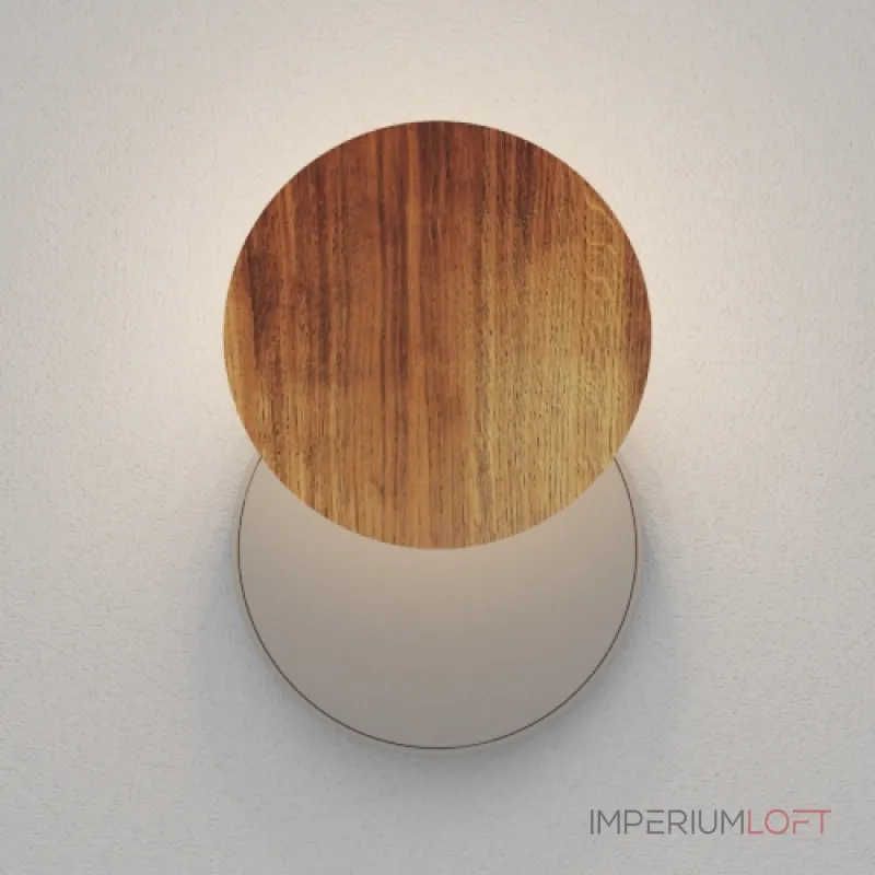 Настенный светодиодный светильник LeDron UFO UFO G3 Wooden Grey Настенный светодиодный светильник LeDron UFO UFO G3 Wooden Grey