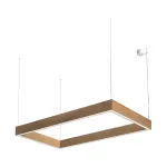 Подвесной светильник LeDron KVADRO HL Wooden KVADRO HL 700х1190 3K Wh