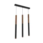 Подвесной светильник LeDron SAGITONY E T40 Wooden E3 T40 Wooden 300 Dim Bl