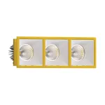 Встраиваемый светодиодный светильник LeDron RISE KIT RISE KIT 3 LED 4000K Gold-White
