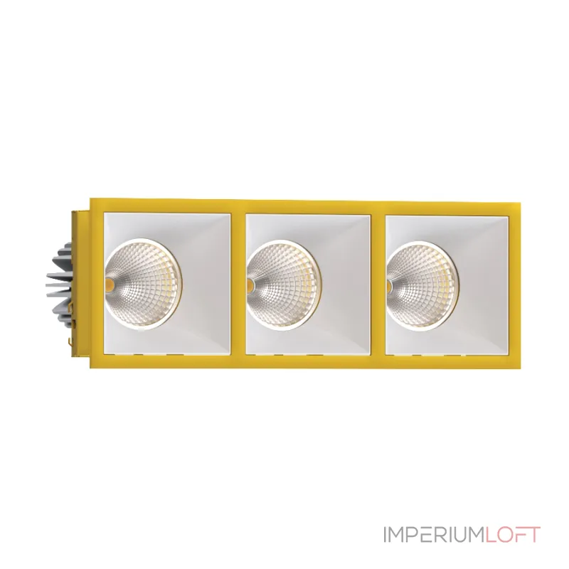 Встраиваемый светодиодный светильник LeDron RISE KIT RISE KIT 3 LED 4000K Gold-White Встраиваемый светодиодный светильник LeDron RISE KIT RISE KIT 3 LED 4000K Gold-White