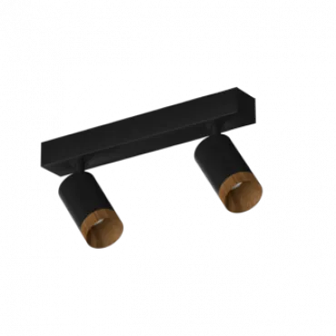 Потолочный светодиодный светильник LeDron SAGITONY SAGITONY E2 S60 Wooden Black