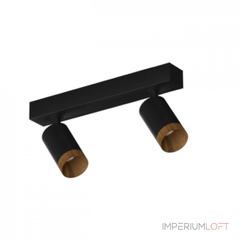 Потолочный светодиодный светильник LeDron SAGITONY SAGITONY E2 S60 Wooden Black