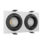 Встраиваемый светодиодный светильник LeDron GIZA MINI GIZA MINI SQ2 White-Black