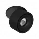 Встраиваемый поворотный светодиодный светильник LeDron LB8 Black 4000K от ImperiumLoft