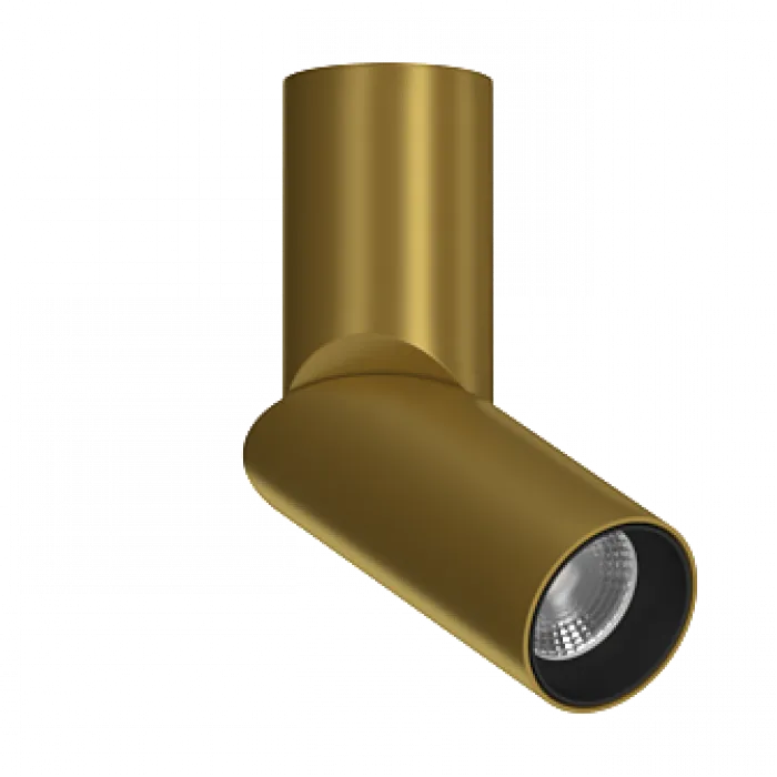Потолочный поворотный светильник под сменную лампу LeDron MJ1402 MJ1402 Gold-Black от ImperiumLoft