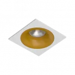 Встраиваемый светильник под сменную лампу LeDron MJ1003 MJ1003 SQ White-Gold от ImperiumLoft