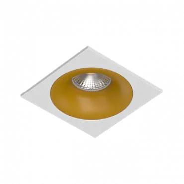 Встраиваемый светильник под сменную лампу LeDron MJ1003 MJ1003 SQ White-Gold
