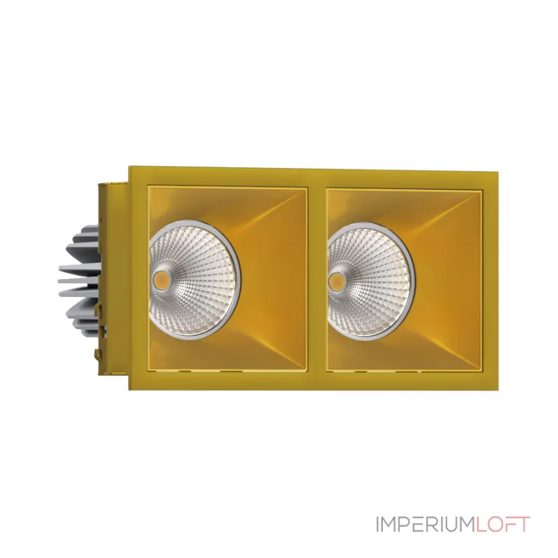 Встраиваемый светодиодный светильник LeDron RISE KIT RISE KIT 2 LED 4000K Gold