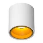 Потолочный светильник под сменную лампу LeDron KEA KEA R ED GU10 White-Gold