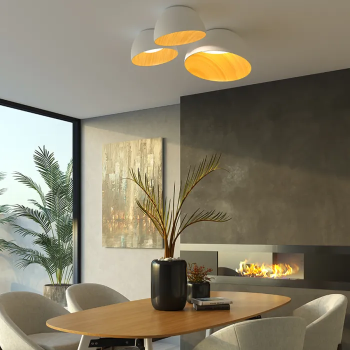 Потолочный светодиодный светильник D500 LeDron GLOW 5610X-840RC-WH-3 от ImperiumLoft