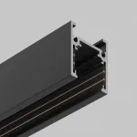 Накладной магнитный трек Ledron АВД-5412 1250 мм Mini Black от ImperiumLoft