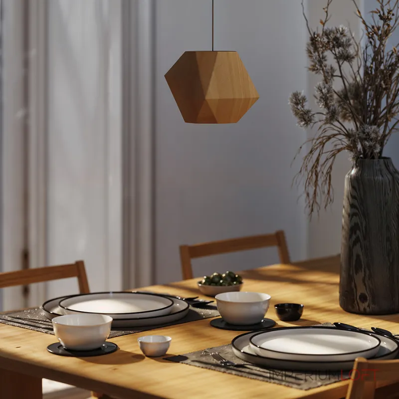 Подвесной светильник LeDron RUBIK RUBIK Wooden Lamp