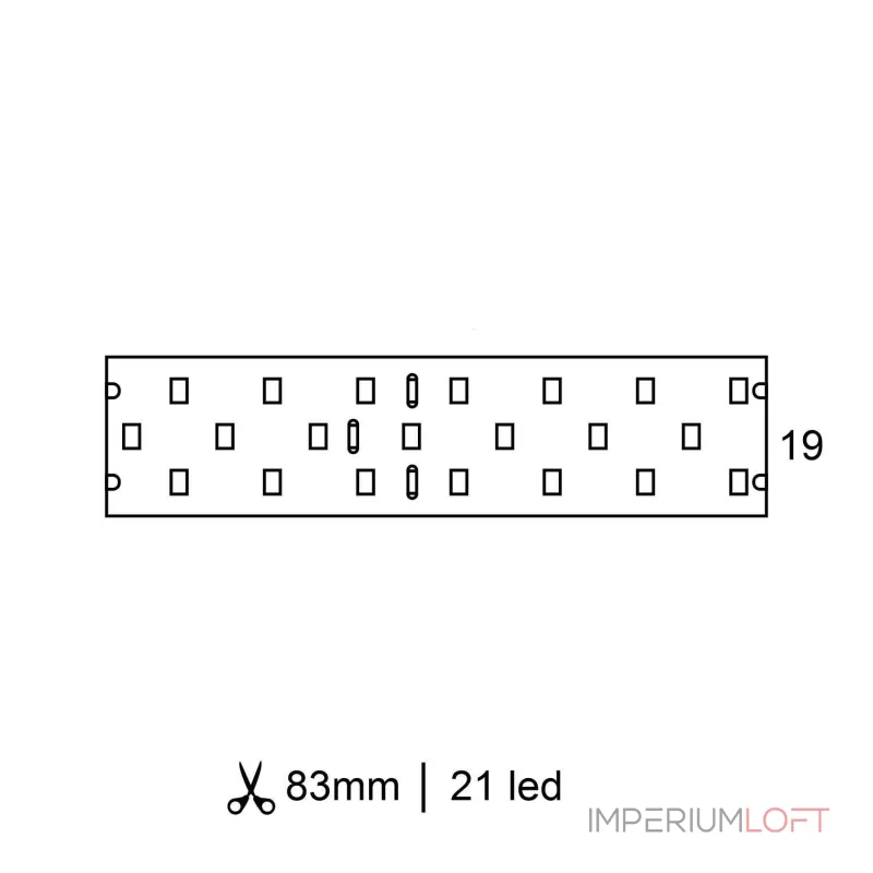 Светодиодная лента LeDron D8252 D8252-WW-824E 5метров
