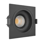 Встраиваемый светодиодный светильник LeDron LEVEL LEVEL SQ Black TRIAC 4000K
