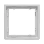 Рамка на 1 пост для розеток и выключателей LeDron 1 Frame PC White