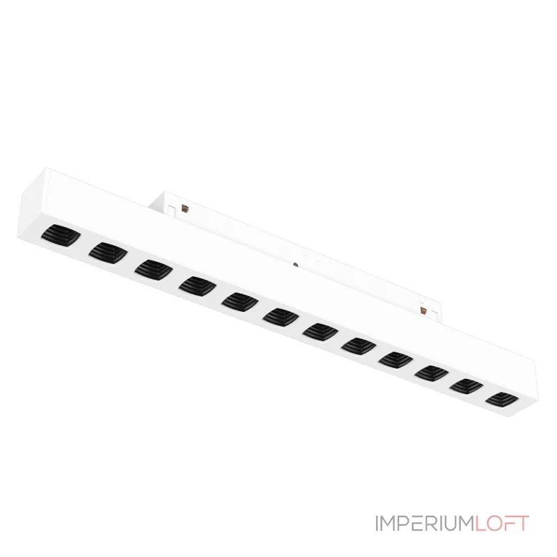 Светодиодный светильник для магнитной системы Ledron Sagi style 290 White-Black 4000K