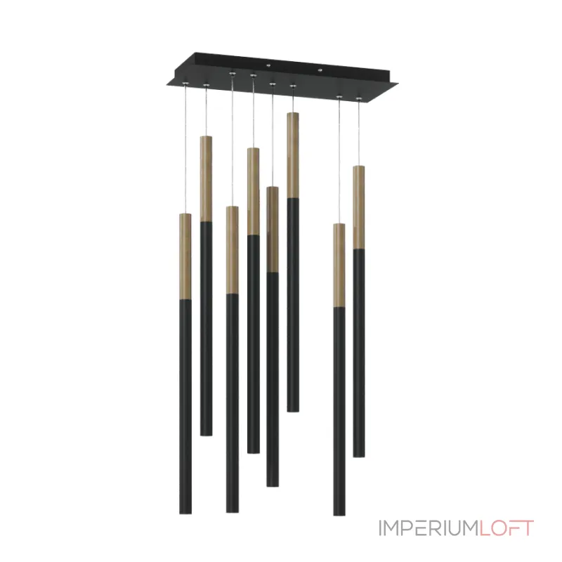 Подвесной светильник LeDron HL012 HL012-8 Wooden 200 Black