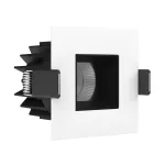 Встраиваемый светодиодный светильник LeDron FAST TOP SQ MINI FAST TOP SQ MINI Wh-Black 4000K от ImperiumLoft