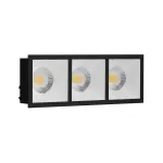 Встраиваемый светильник под сменную лампу LeDron RISE KIT3 RISE KIT3 Black-White от ImperiumLoft