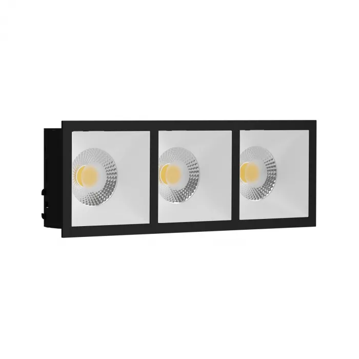 Встраиваемый светильник под сменную лампу LeDron RISE KIT3 RISE KIT3 Black-White от ImperiumLoft