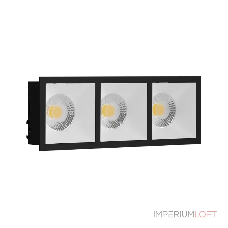 Встраиваемый светильник под сменную лампу LeDron RISE KIT3 RISE KIT3 Black-White