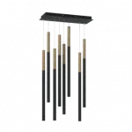 Подвесной светильник LeDron HL012 HL012-8 Wooden 200 Black