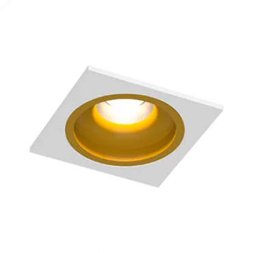 Встраиваемый светодиодный светильник LeDron LEVEL LEVEL SQ White-Gold TRIAC 4000K
