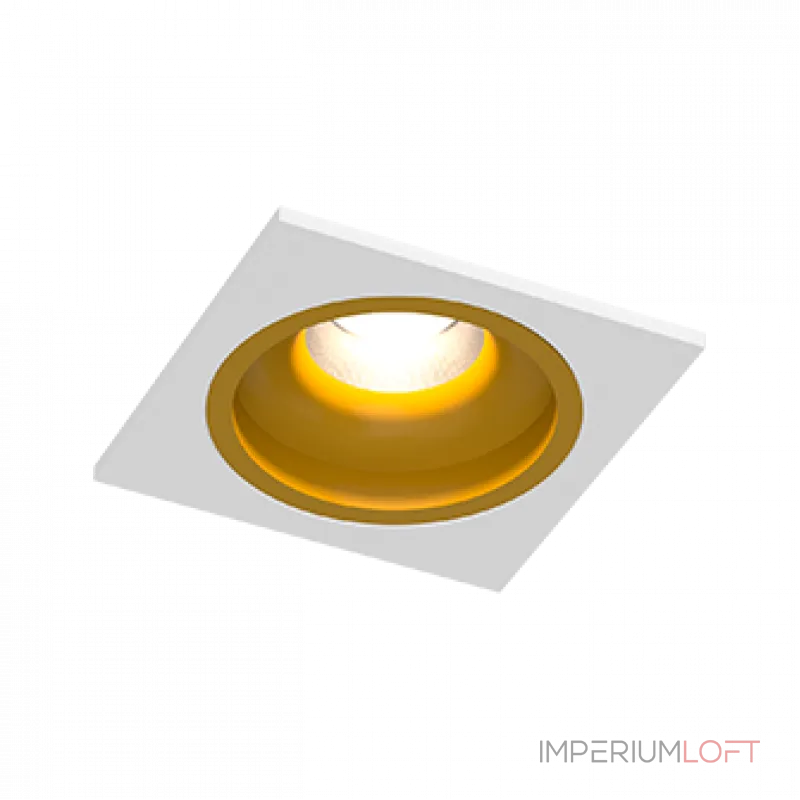 Встраиваемый светодиодный светильник LeDron LEVEL LEVEL SQ White-Gold TRIAC 4000K