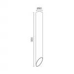 Потолочный светодиодный светильник LeDron SLC78008-7W SLC78008-7W-50см Wh-Bl