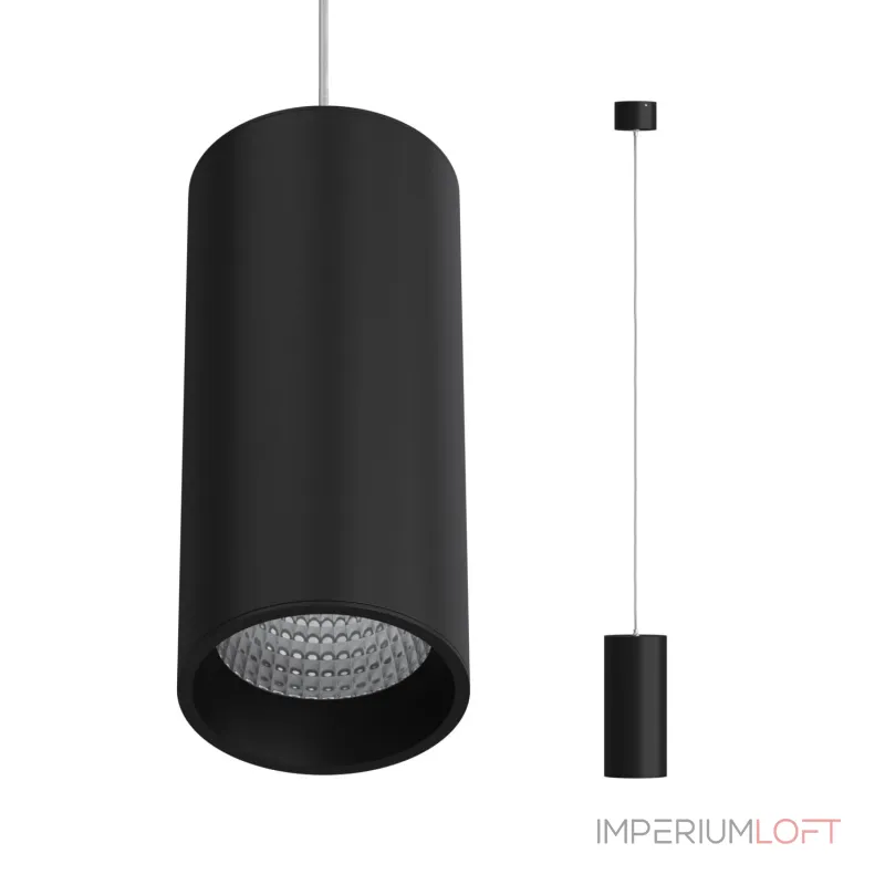 Подвесной светильник LeDron SLC739-P SLC7392/12W-P Black 4000K
